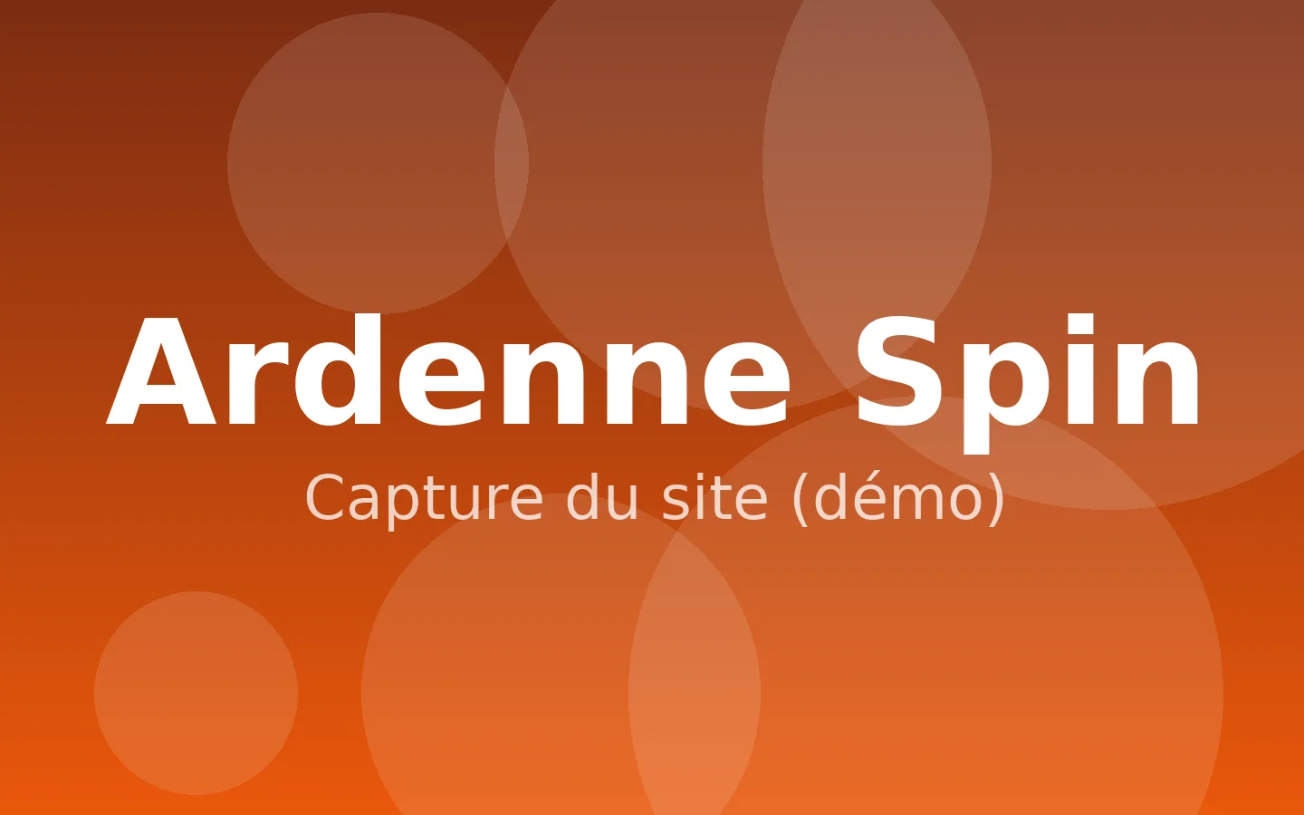 Capture de Ardenne Spin