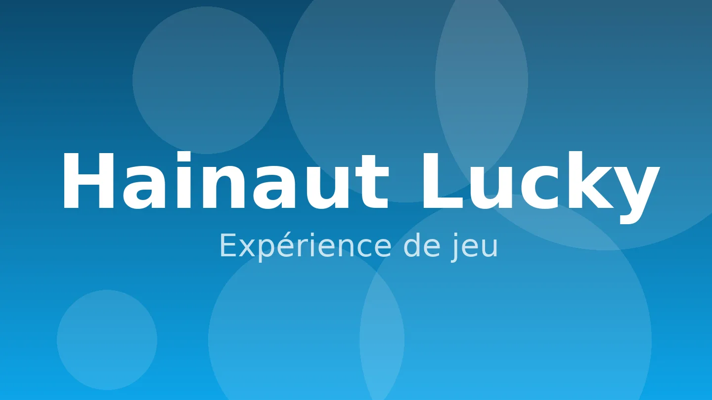Jeu sur Hainaut Lucky