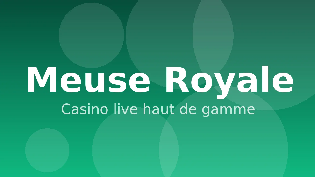 Page d'accueil de Meuse Royale