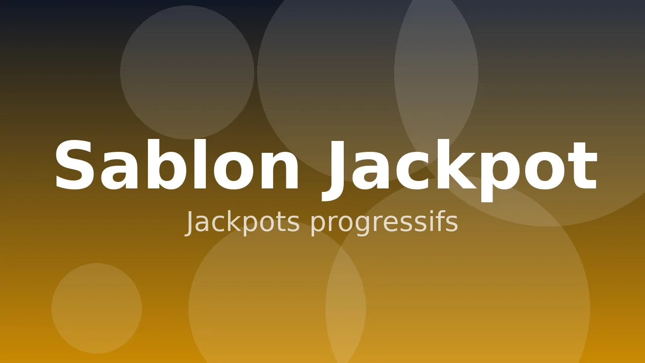 Visuel Sablon Jackpot